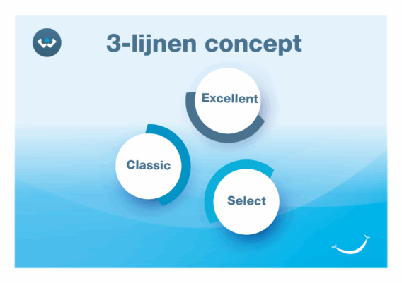 Excent Tandtechniek - Select, Excellent, Classic - 3 lijnenconcept